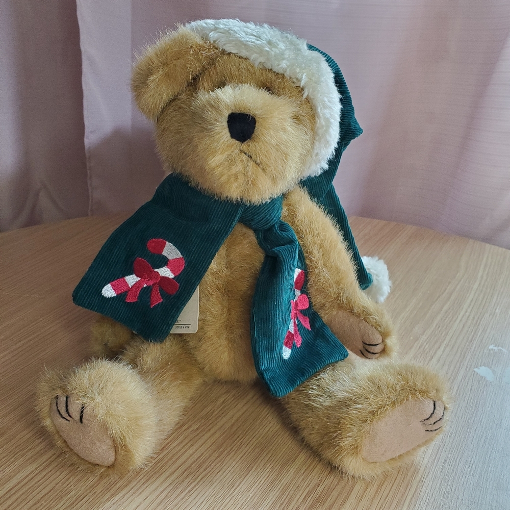 Vintage BJ Bearricane‎ Jointed Teddy Bear Retired Collectible Stuffed Animal Toy